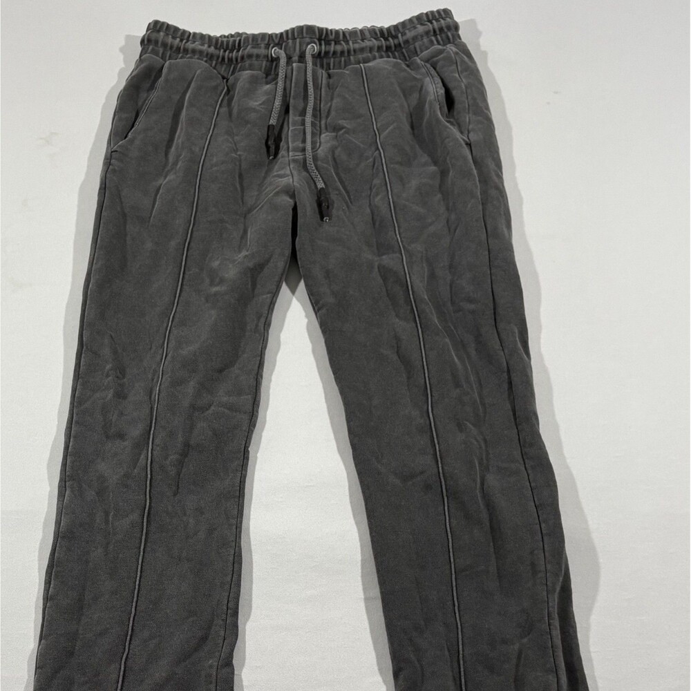 Beymen Club Gray Mens Jogger Sweatpants Cotton Grunge Drawstring Casual Gym Sz S - Picture 2 of 11